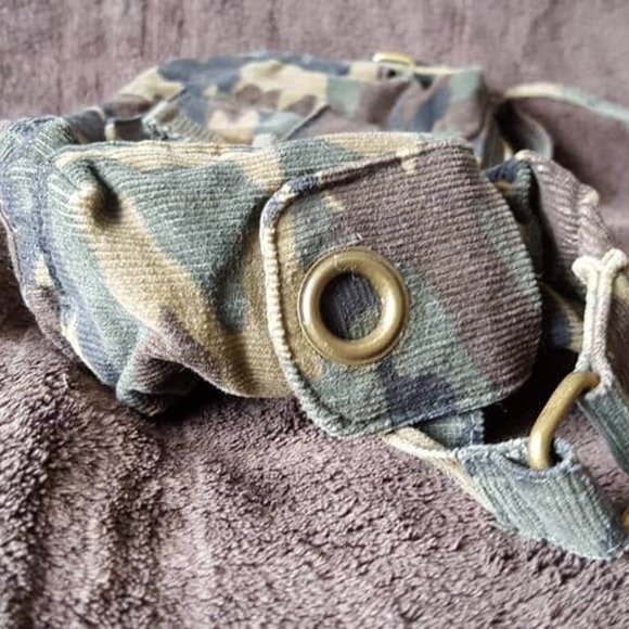 Small Camo Corduroy handbag - Picture 3 of 4